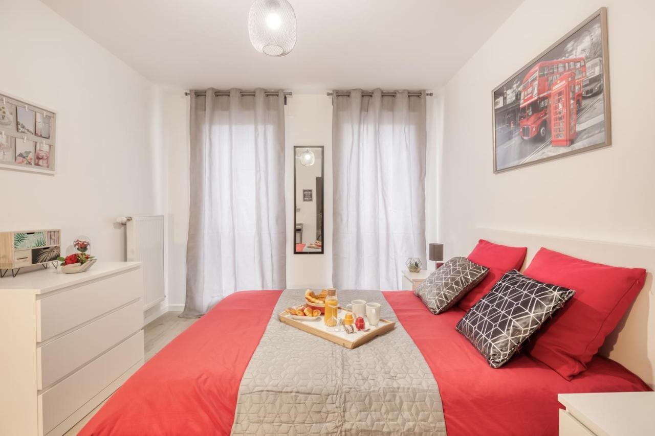 Luxueux Paris - Bagnolet - Les Lilas-Parking Gratuit Luaran gambar