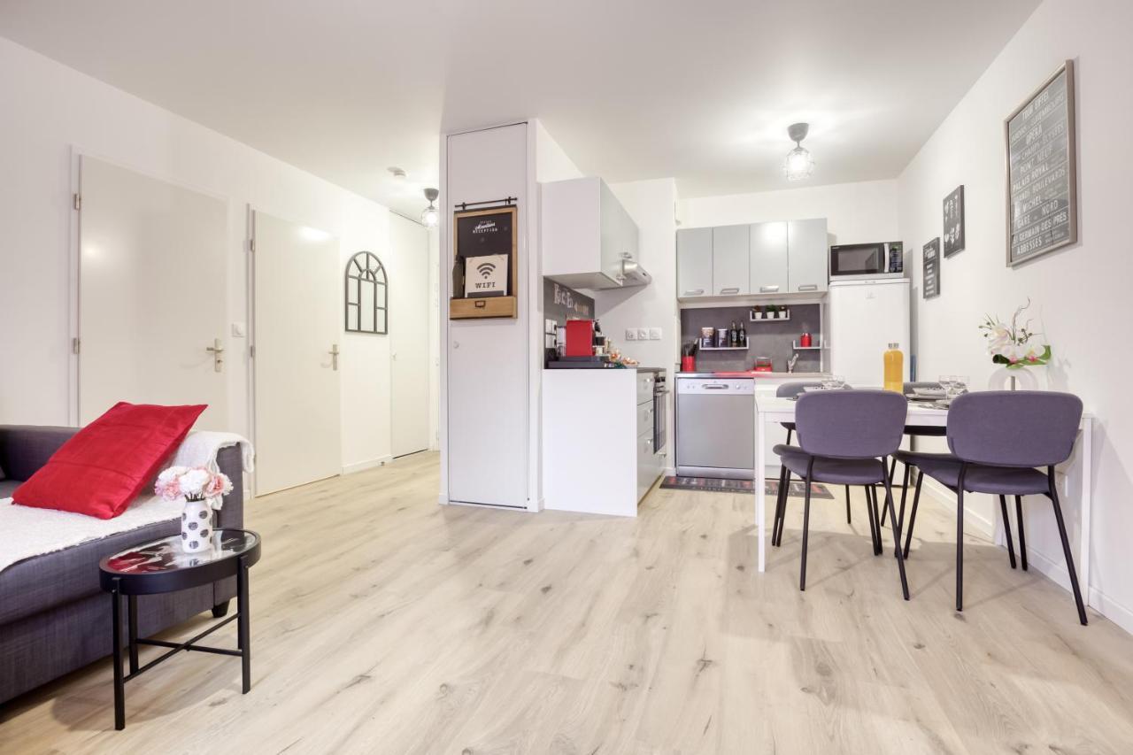 Luxueux Paris - Bagnolet - Les Lilas-Parking Gratuit Luaran gambar