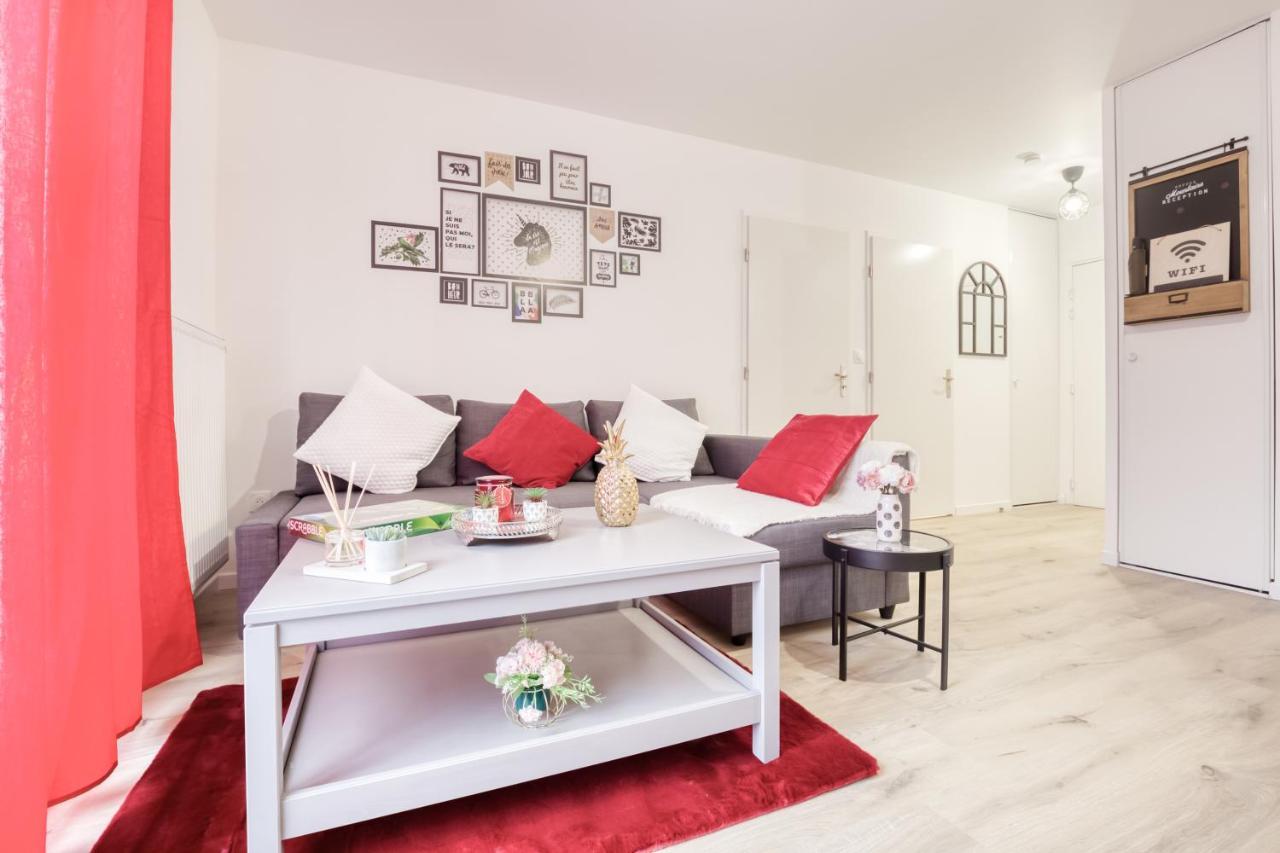 Luxueux Paris - Bagnolet - Les Lilas-Parking Gratuit Luaran gambar