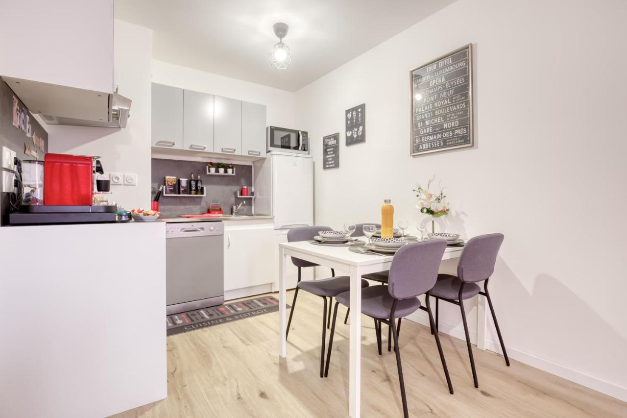 Luxueux Paris - Bagnolet - Les Lilas-Parking Gratuit Luaran gambar
